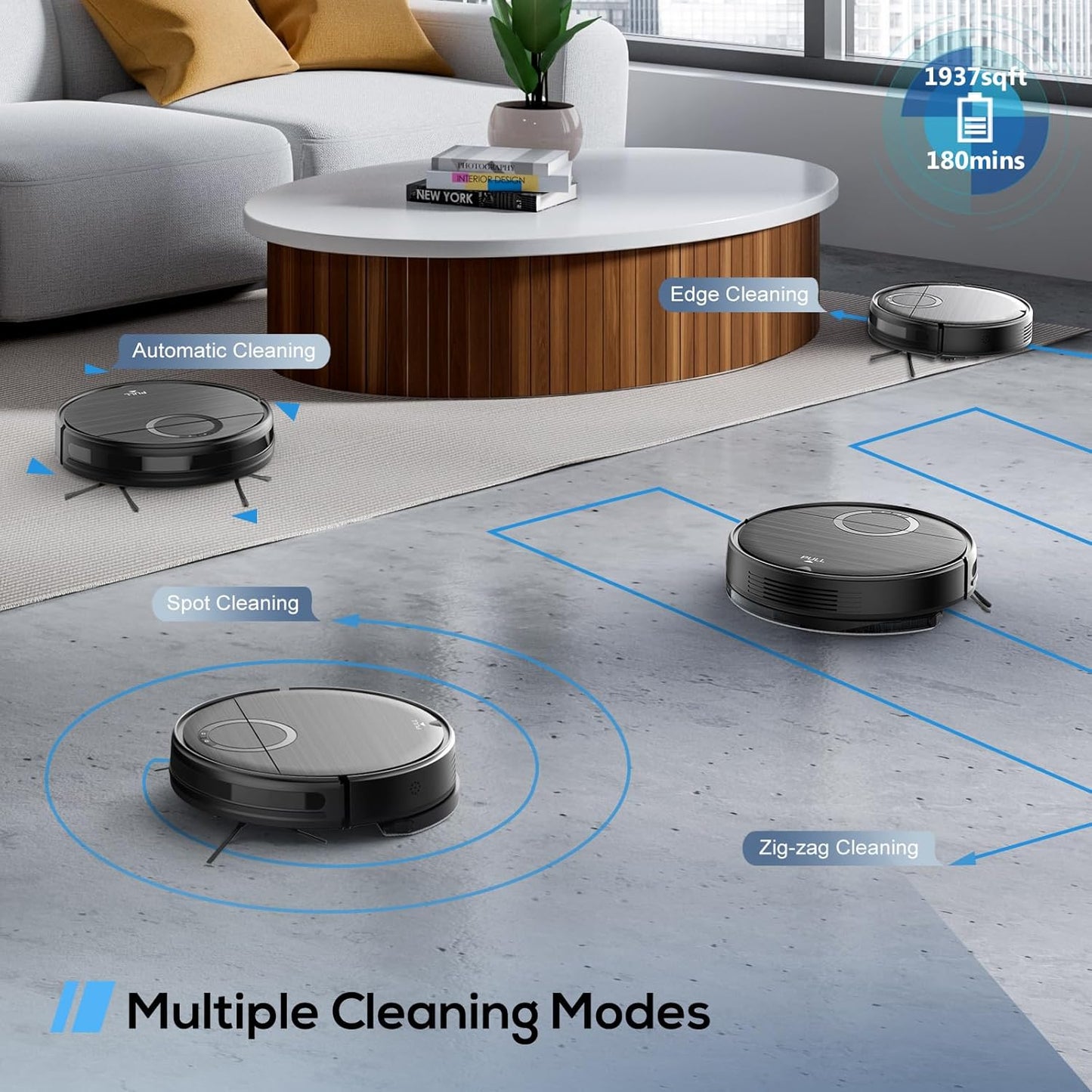 Robot Vacuum and Mop Combo, 2 in 1